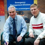 Don Bindon President of BCSARA and Jeff Cornell Program Manager Emergency Management Division signing agreement